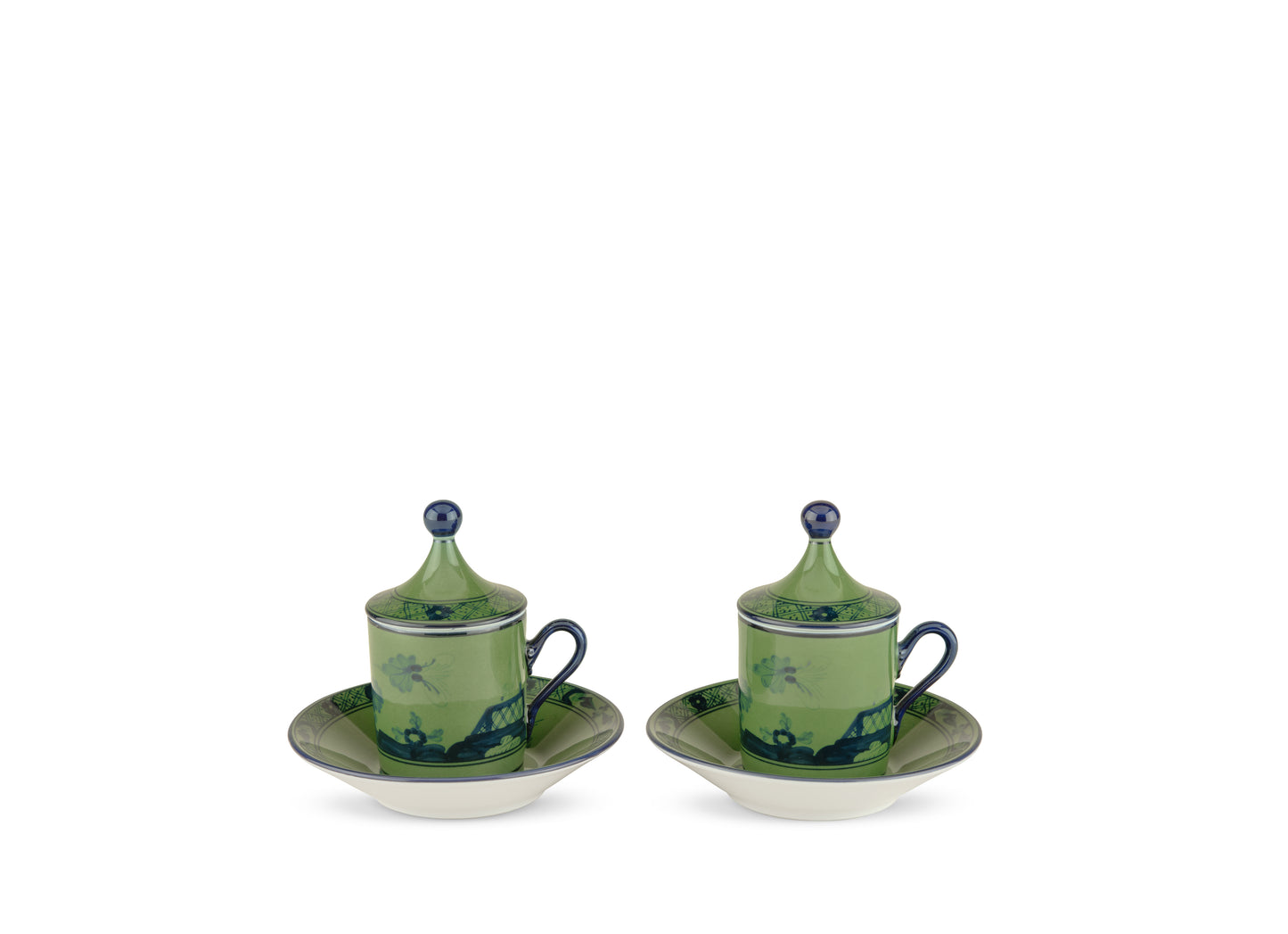 Oriente Italiano Antico Doccia Coffee Set for Two