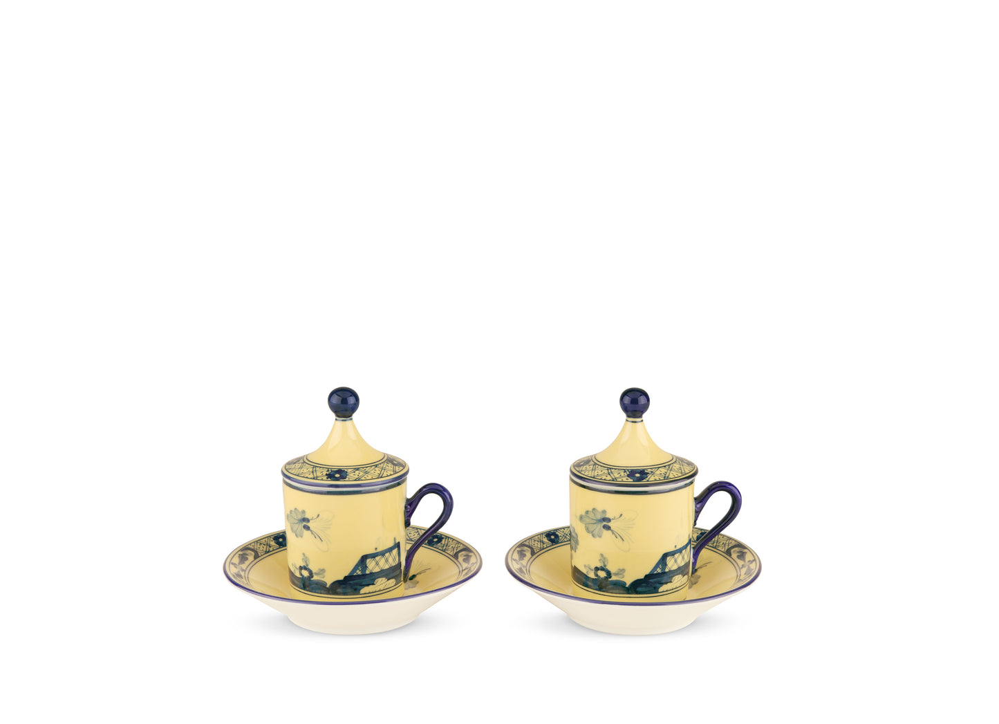 Oriente Italiano Antico Doccia Coffee Set for Two