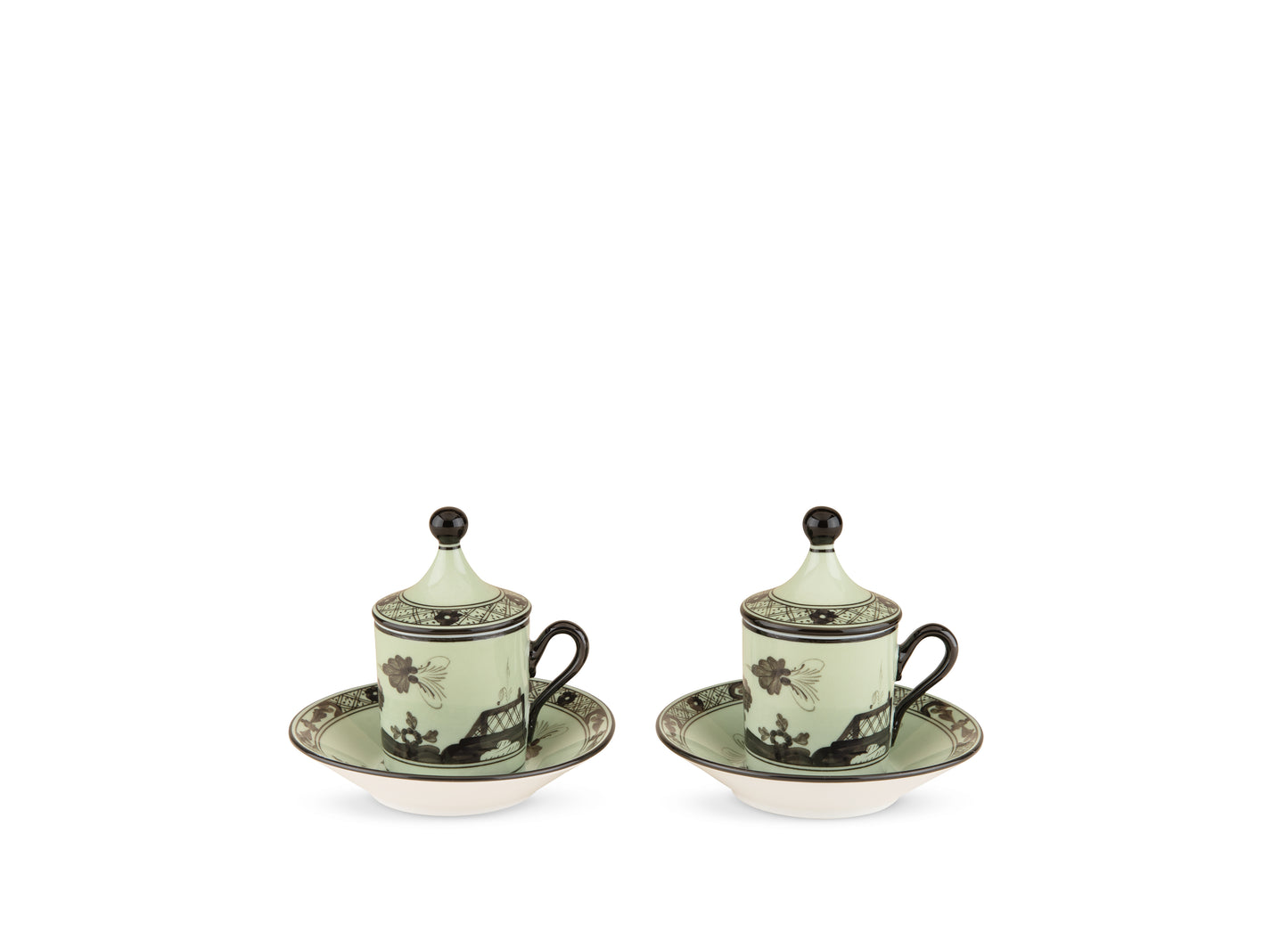 Oriente Italiano Antico Doccia Coffee Set for Two