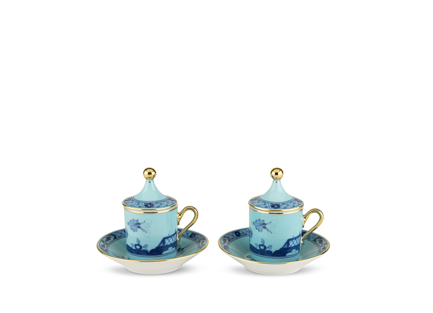 Oriente Italiano Antico Doccia Coffee Set for Two
