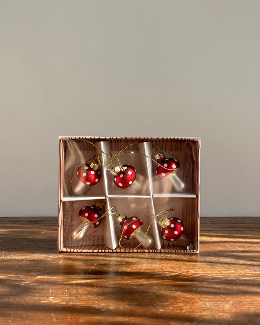 Tiny Shroom Ornament Set