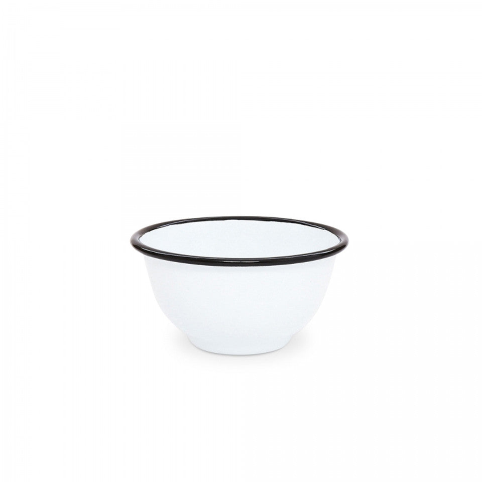 Enamel Vintage Small Footed Bowl