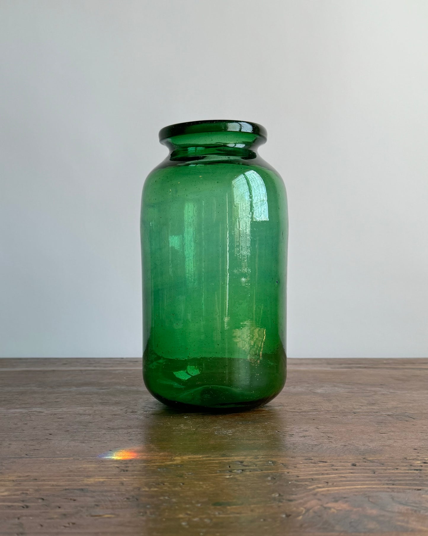 Pharmacy Grand Olive Glass Jar