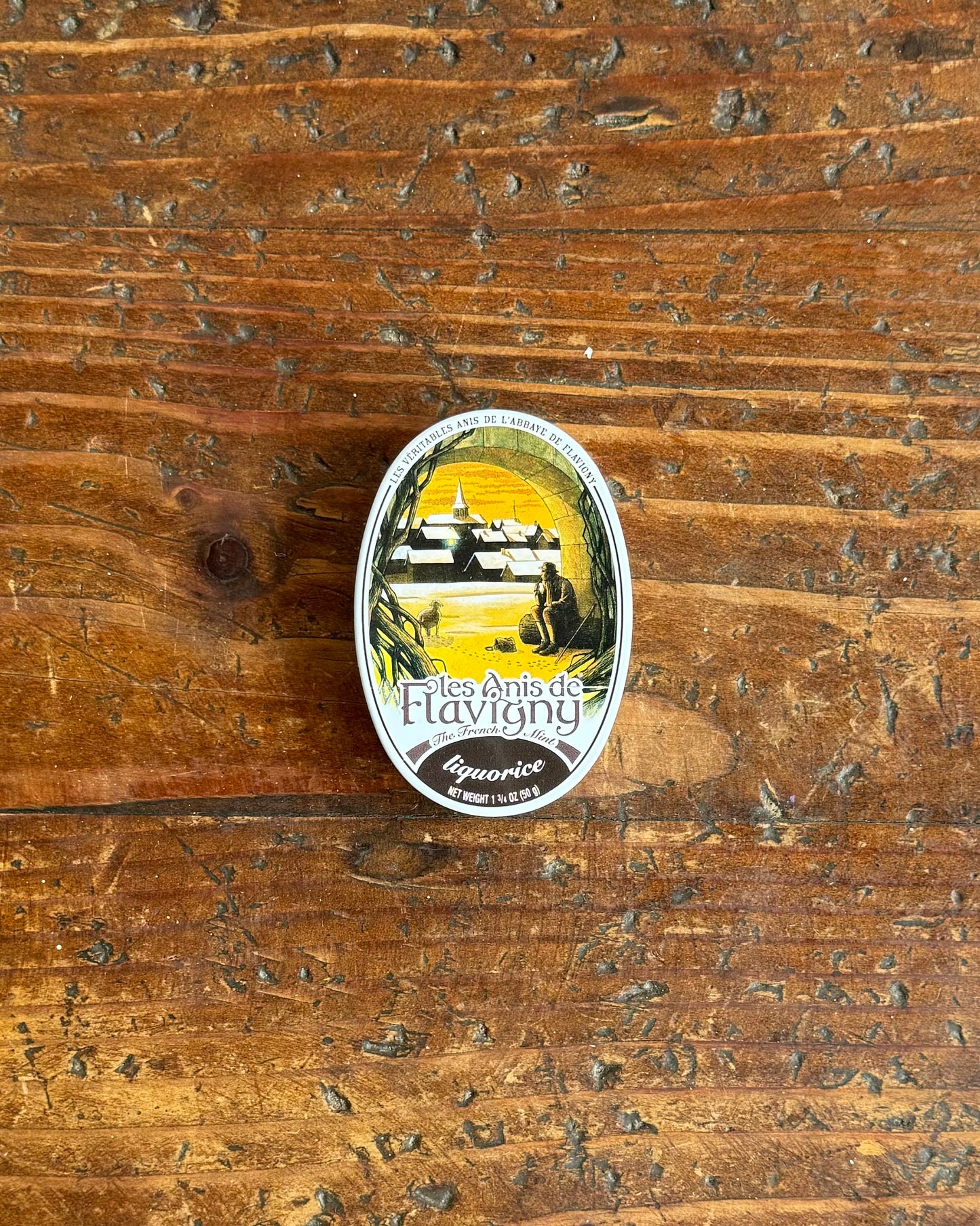 Les Anis de Flavigny All Natural Mints (Oval Tins)