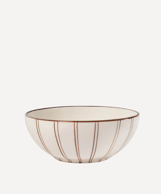 Ali LaBelle x Valsa Home Pajama Hand Painted Cereal Bowl (Set of 2)