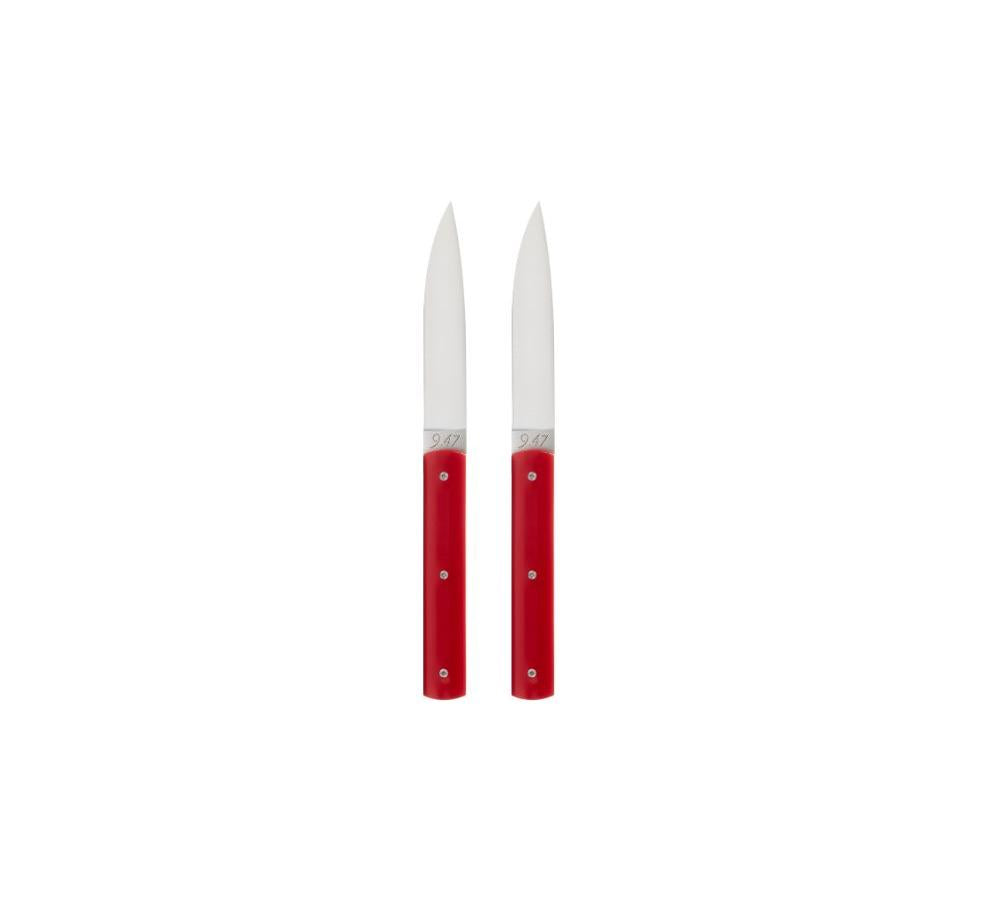 Perceval 9.47 Table Knives - Red