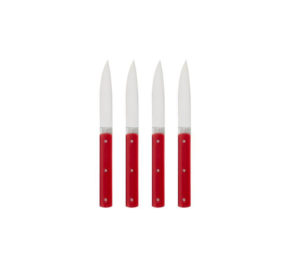 Perceval 9.47 Table Knives - Red