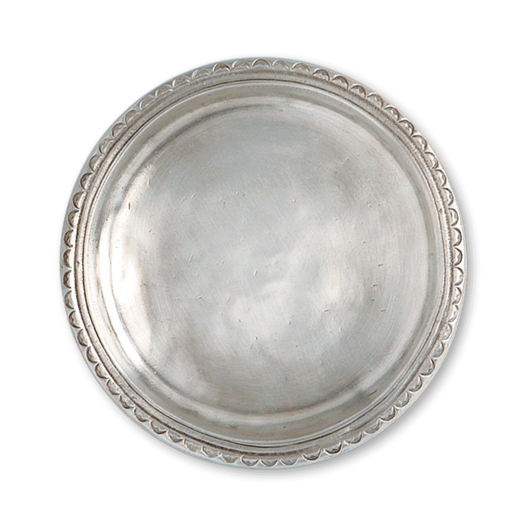 Scallop Rimmed Bottle Coaster