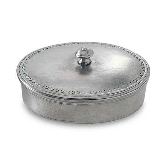Oval Lidded Box