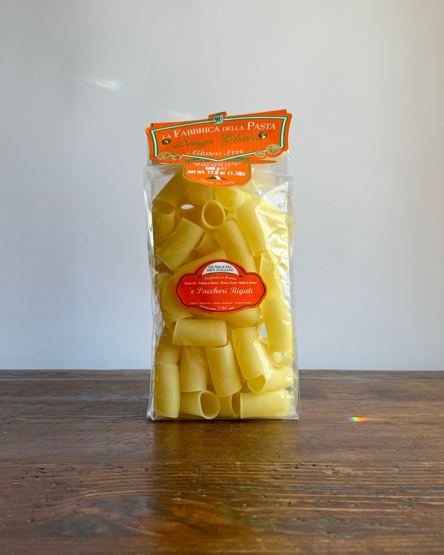 Gragnano La Fabbrica della Pasta Paccheri Lisci (Gluten Free)