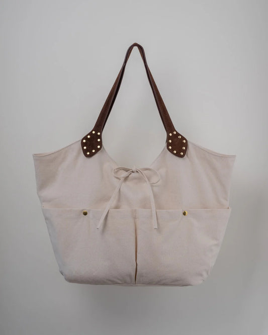 Cleo Canvas Bateau Bag