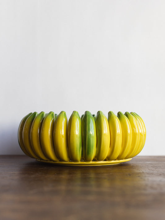 Bordallo Pinheiro Centerpiece Banana from Madeira