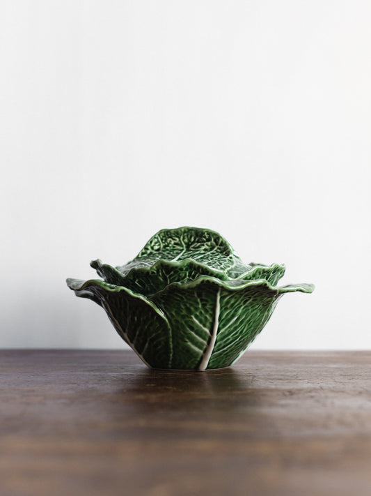 Bordallo Pinheiro Cabbage Tureen Green