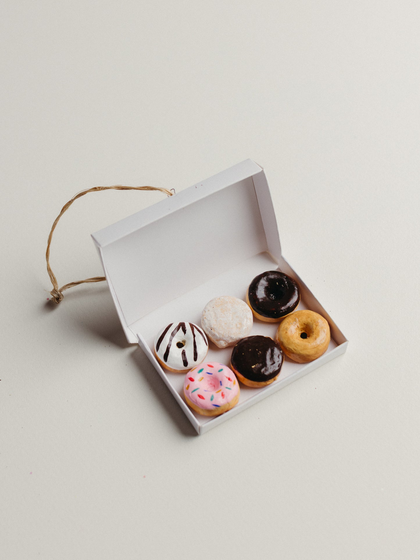Boxed Donut Ornament