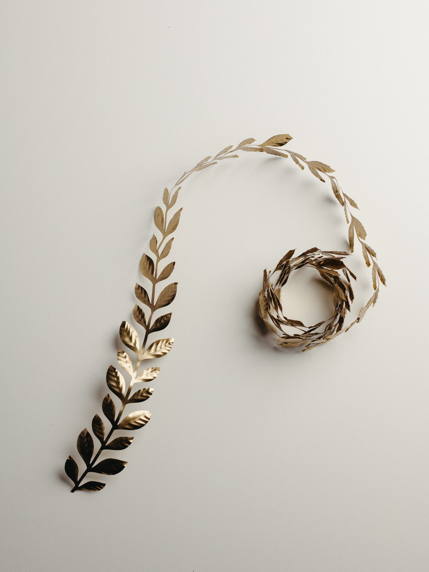 Laurel Brass Garland