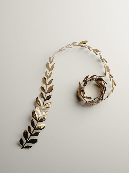 Laurel Brass Garland