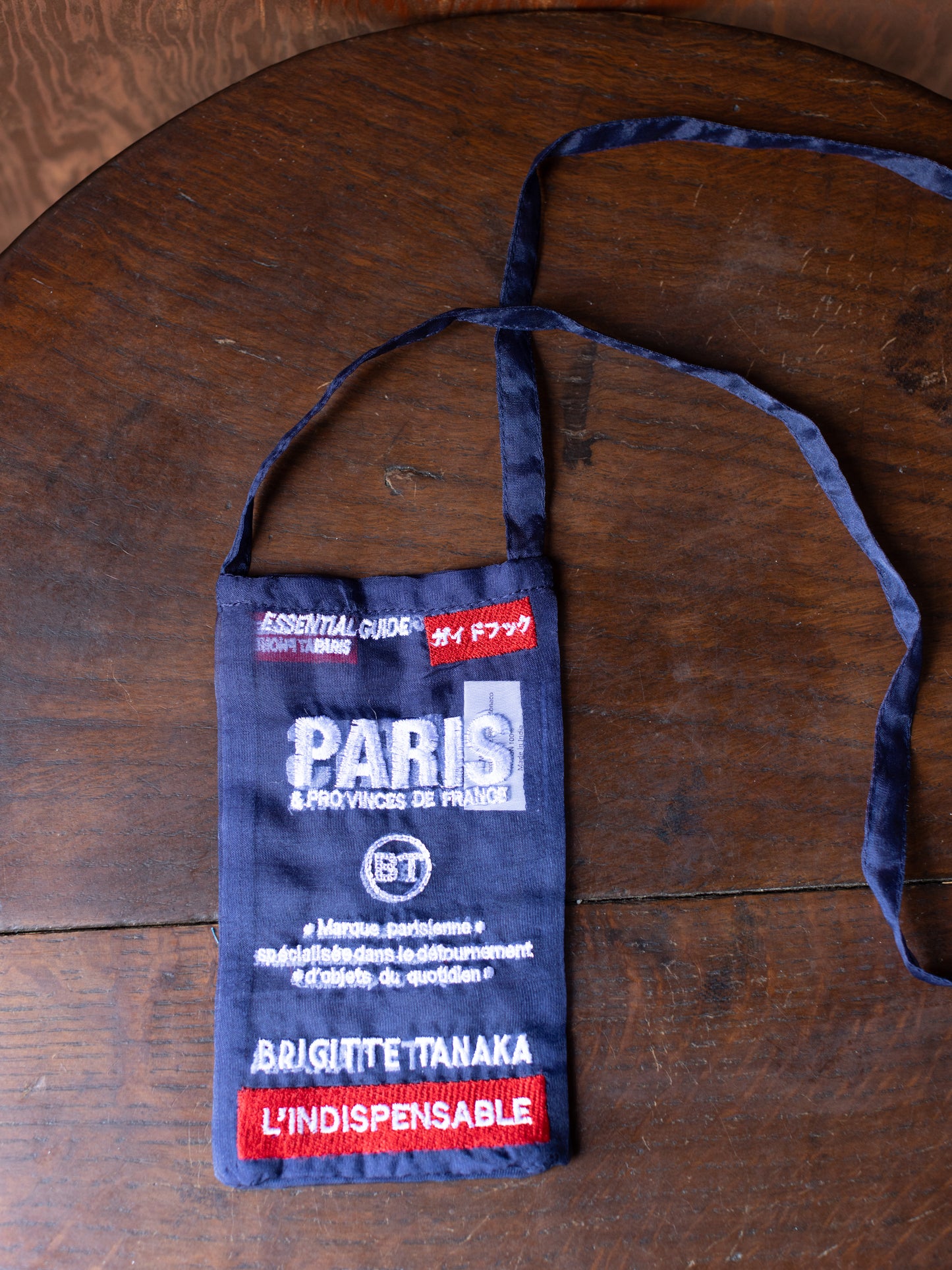 Paris Embroidered Organza Bag