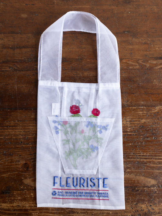Fleuriste Embroidered Organza Bag