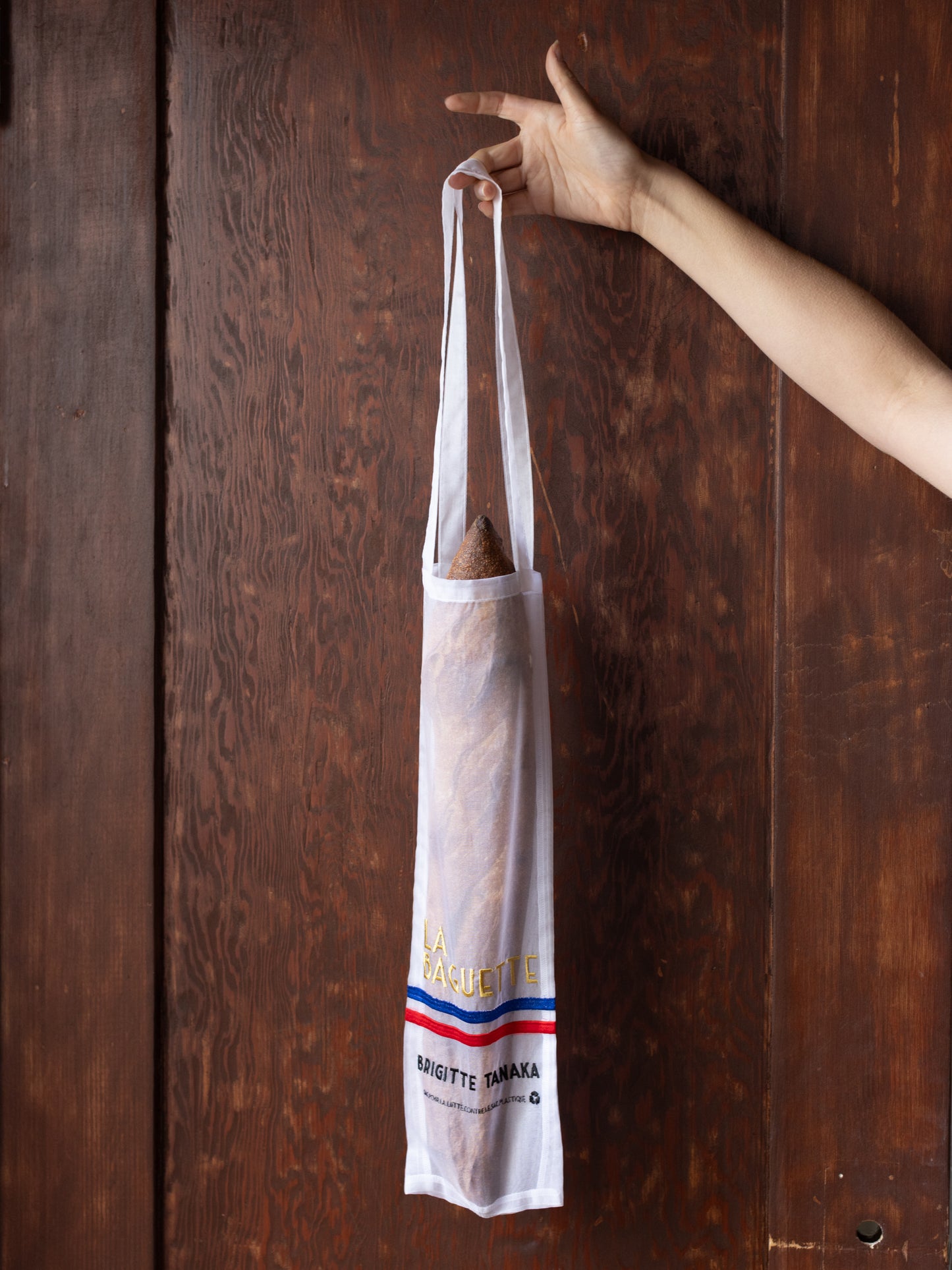 Baguette Embroidered Organza Bag