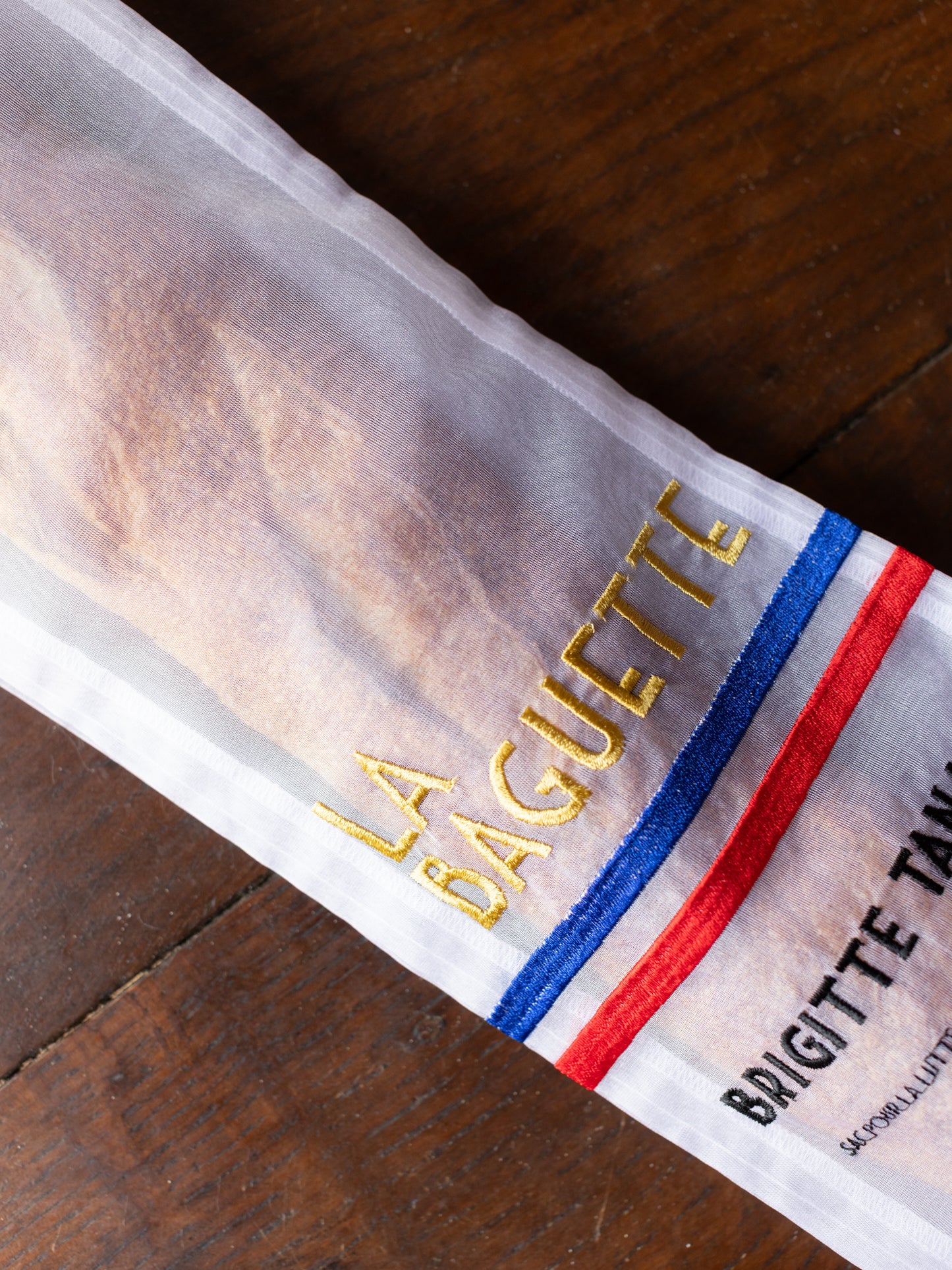 Baguette Embroidered Organza Bag