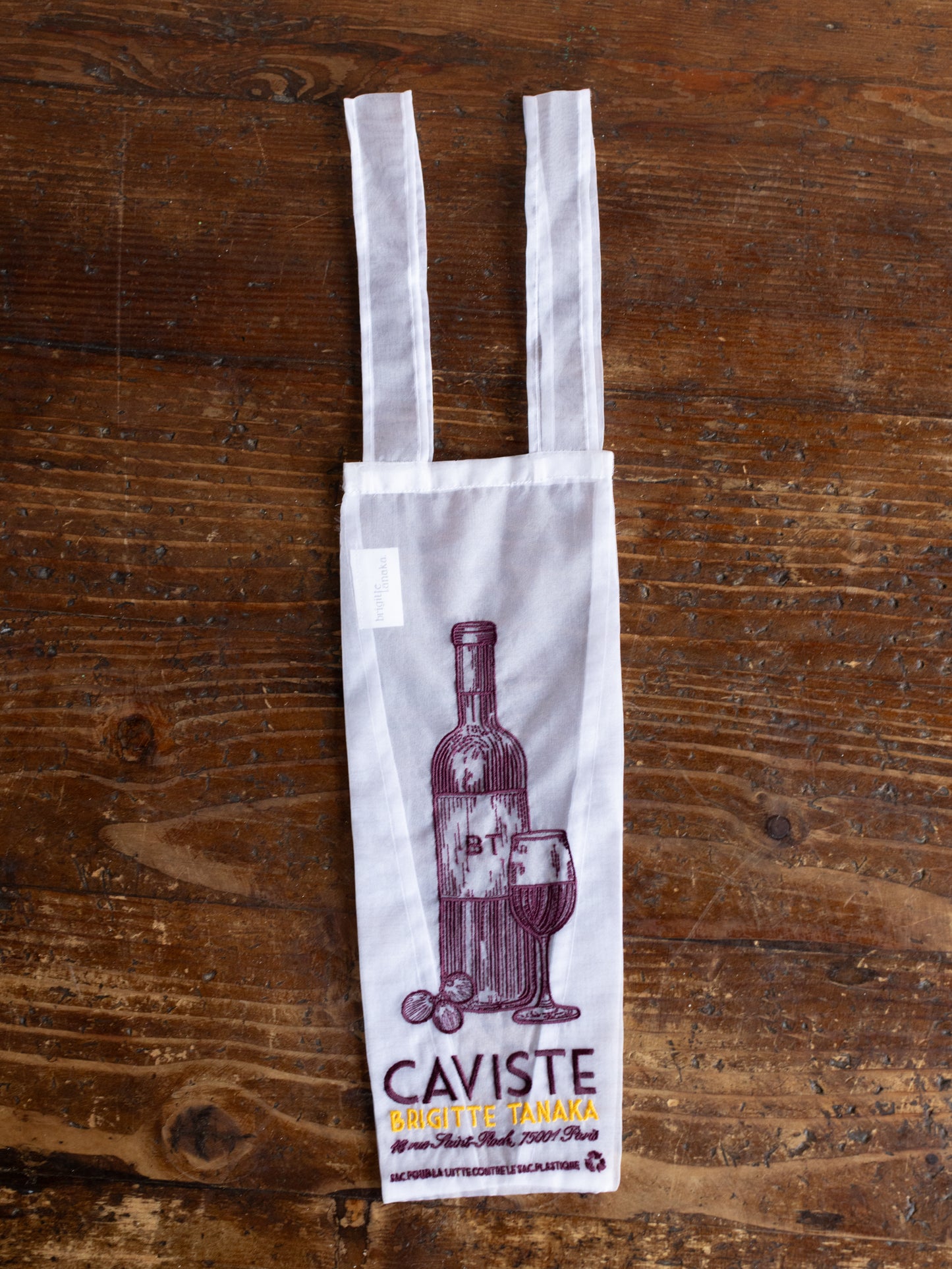 Caviste Embroidered Organza Bag