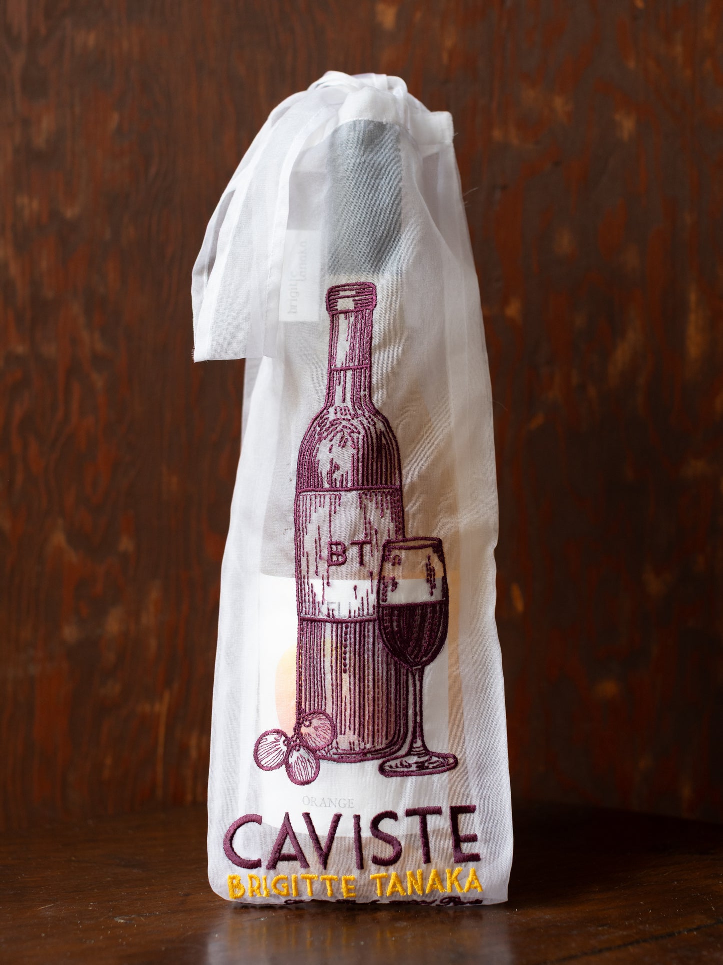Caviste Embroidered Organza Bag