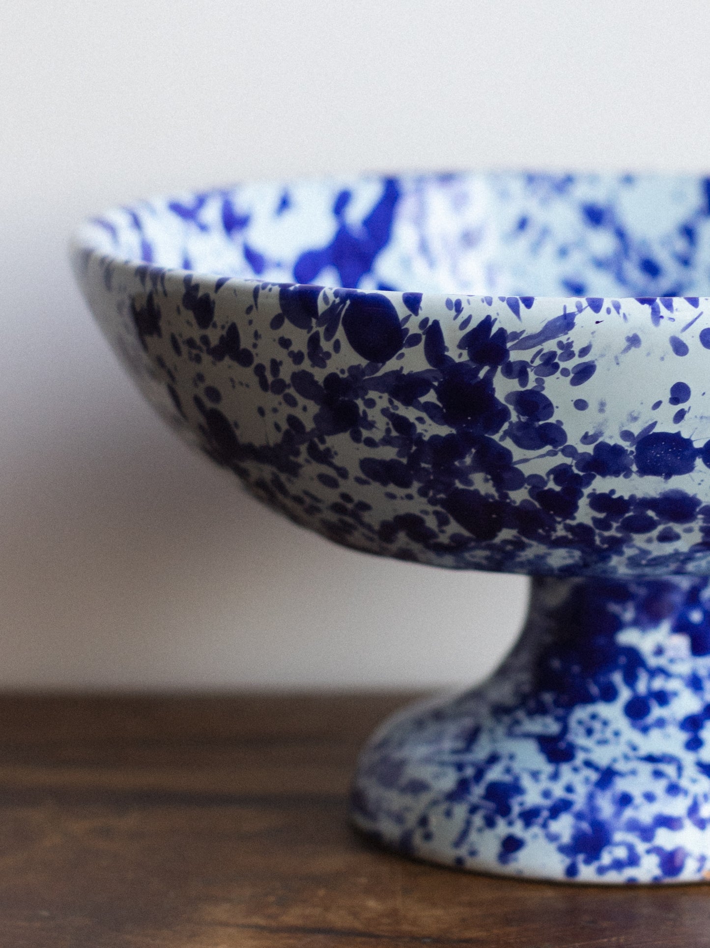 Ceramic Splatter Fruit Stand