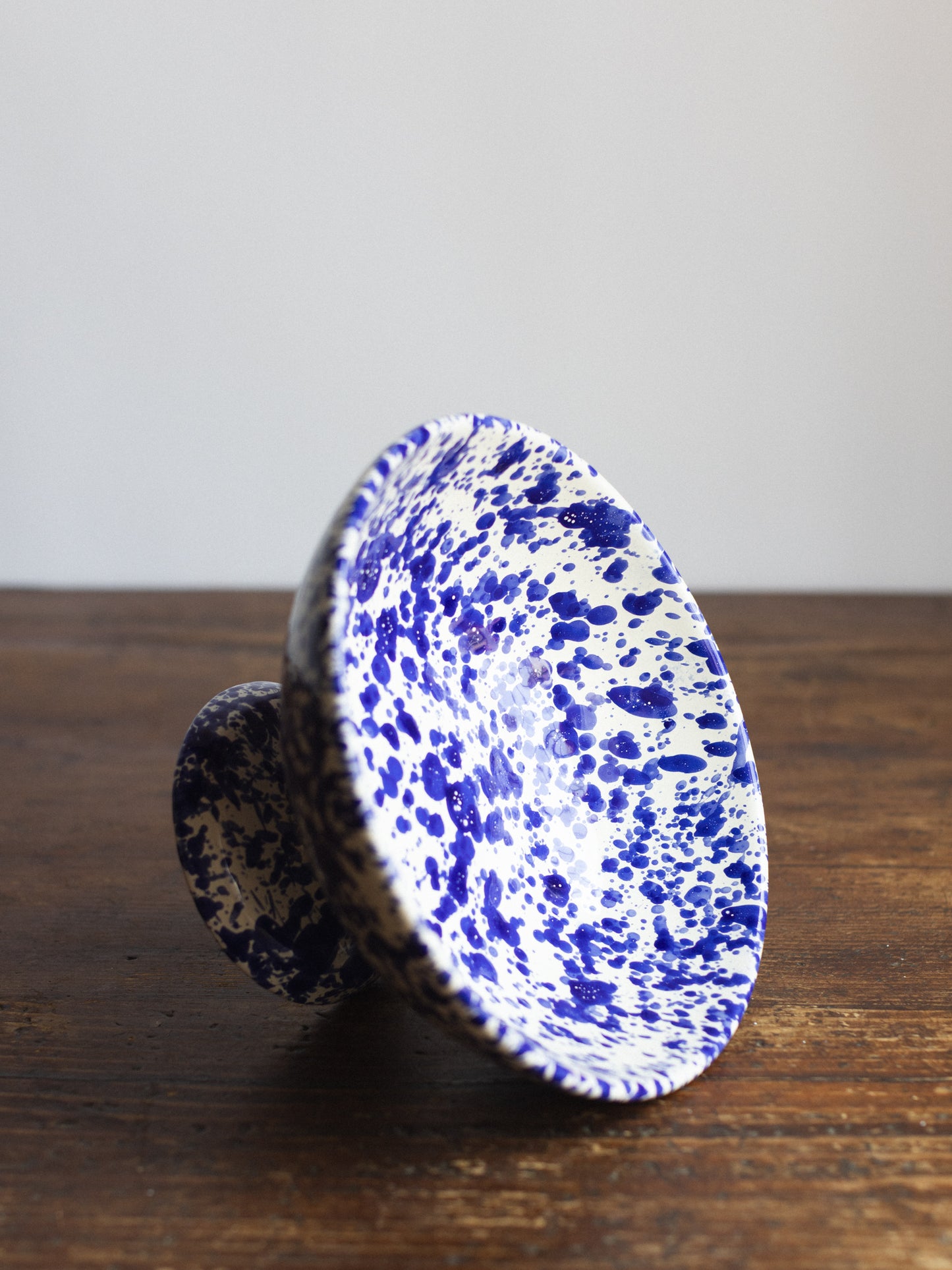 Ceramic Splatter Fruit Stand
