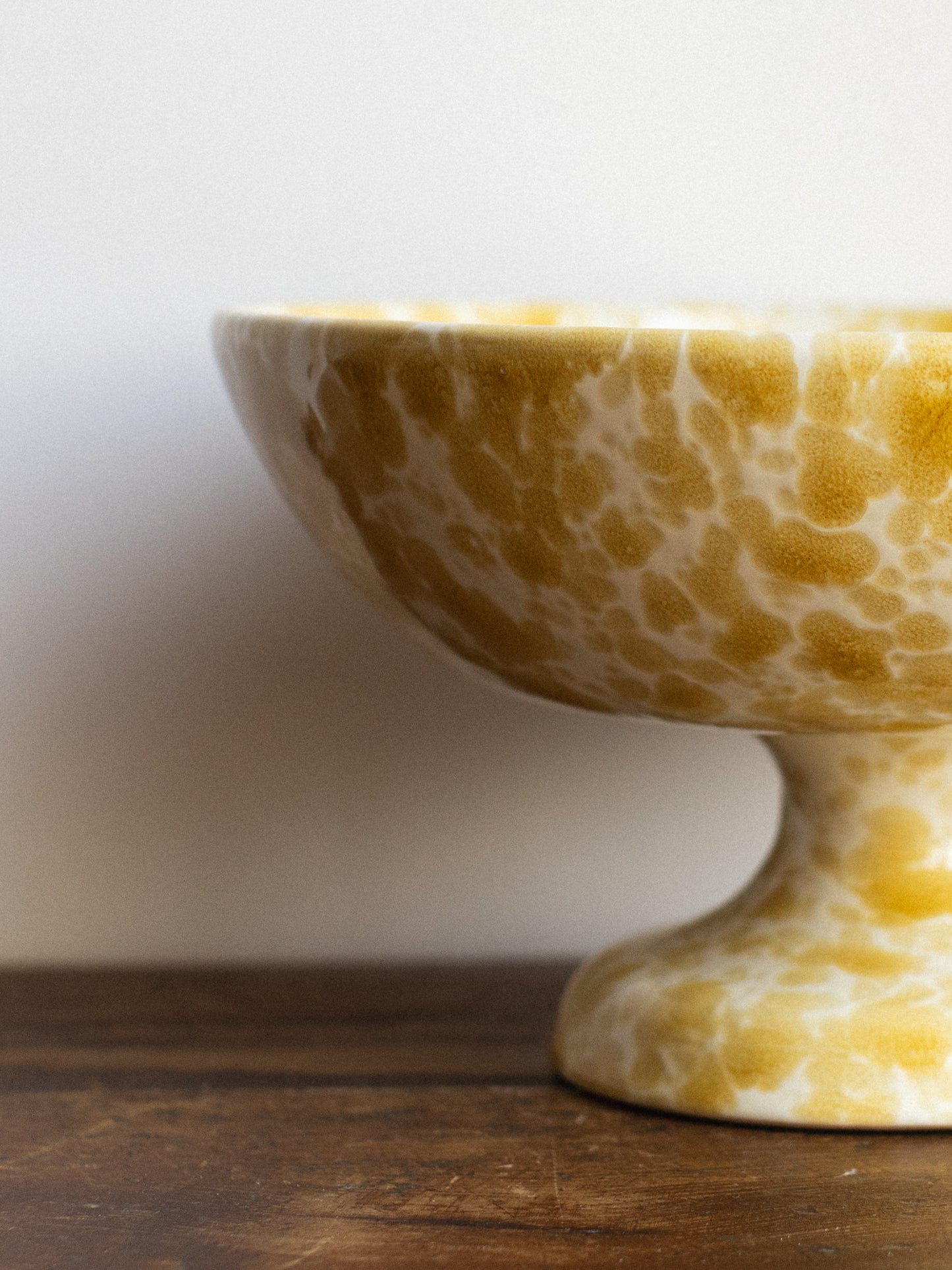 Ceramic Splatter Fruit Stand