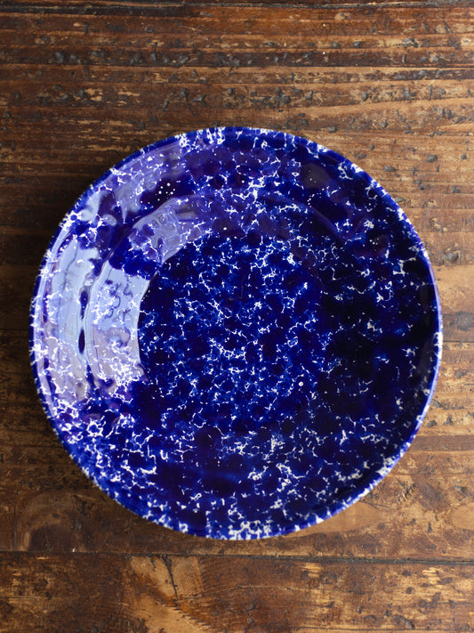 Ceramic Splatter Soup/Pasta Plate