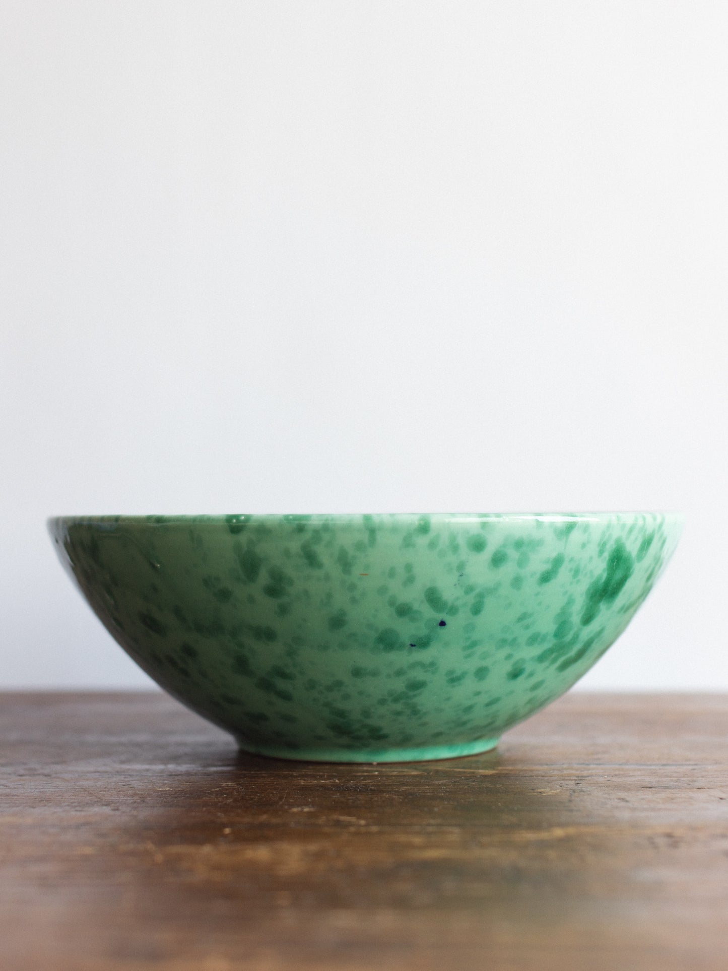 Ceramic Splatter Large Serving Bowl