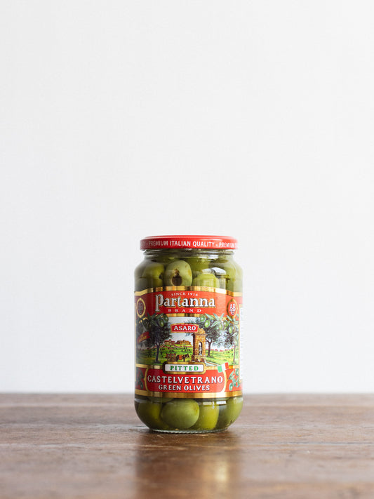 Partanna Pitted Castelvetrano Green Olives