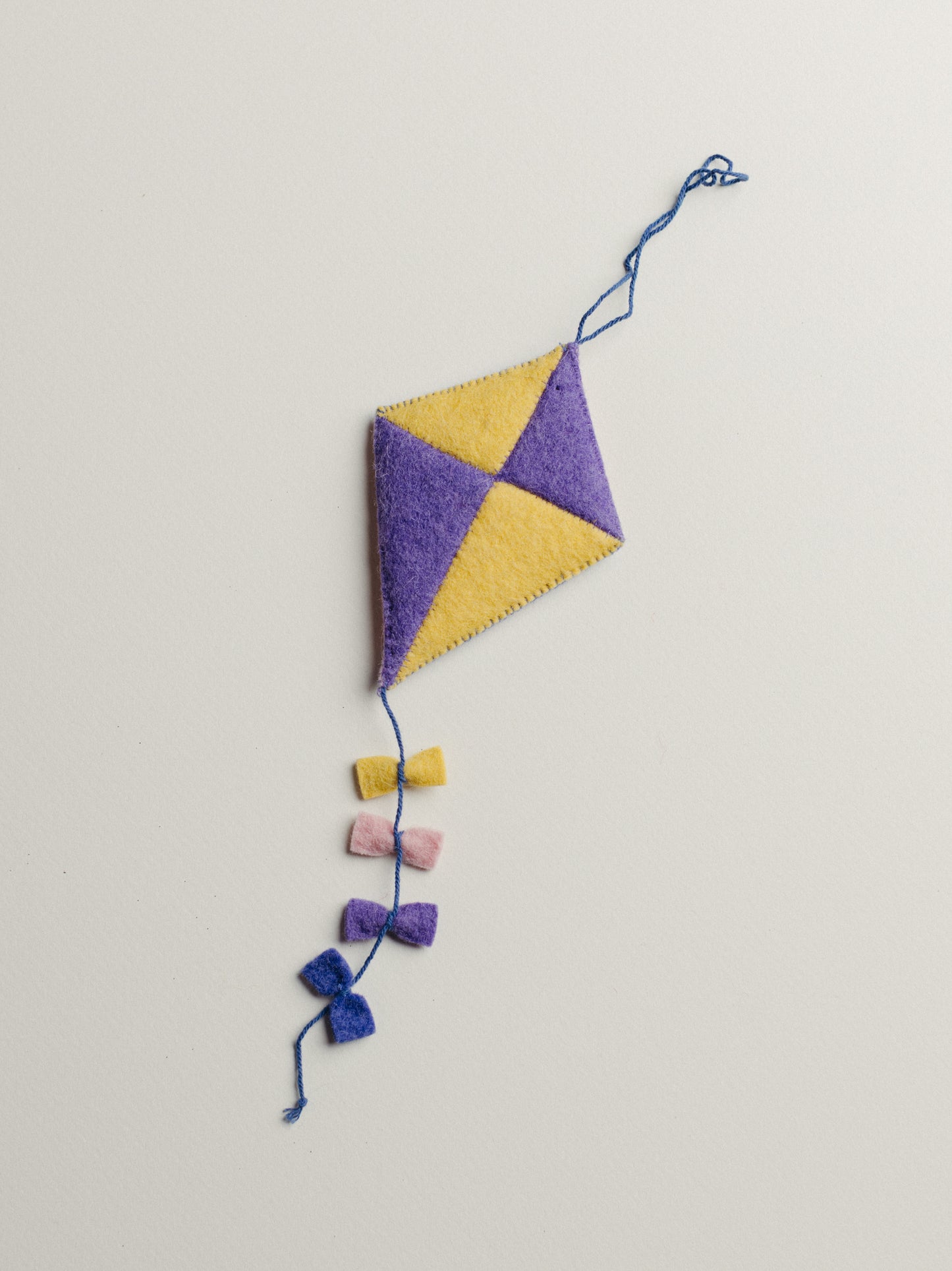 Kite Felted Ornament