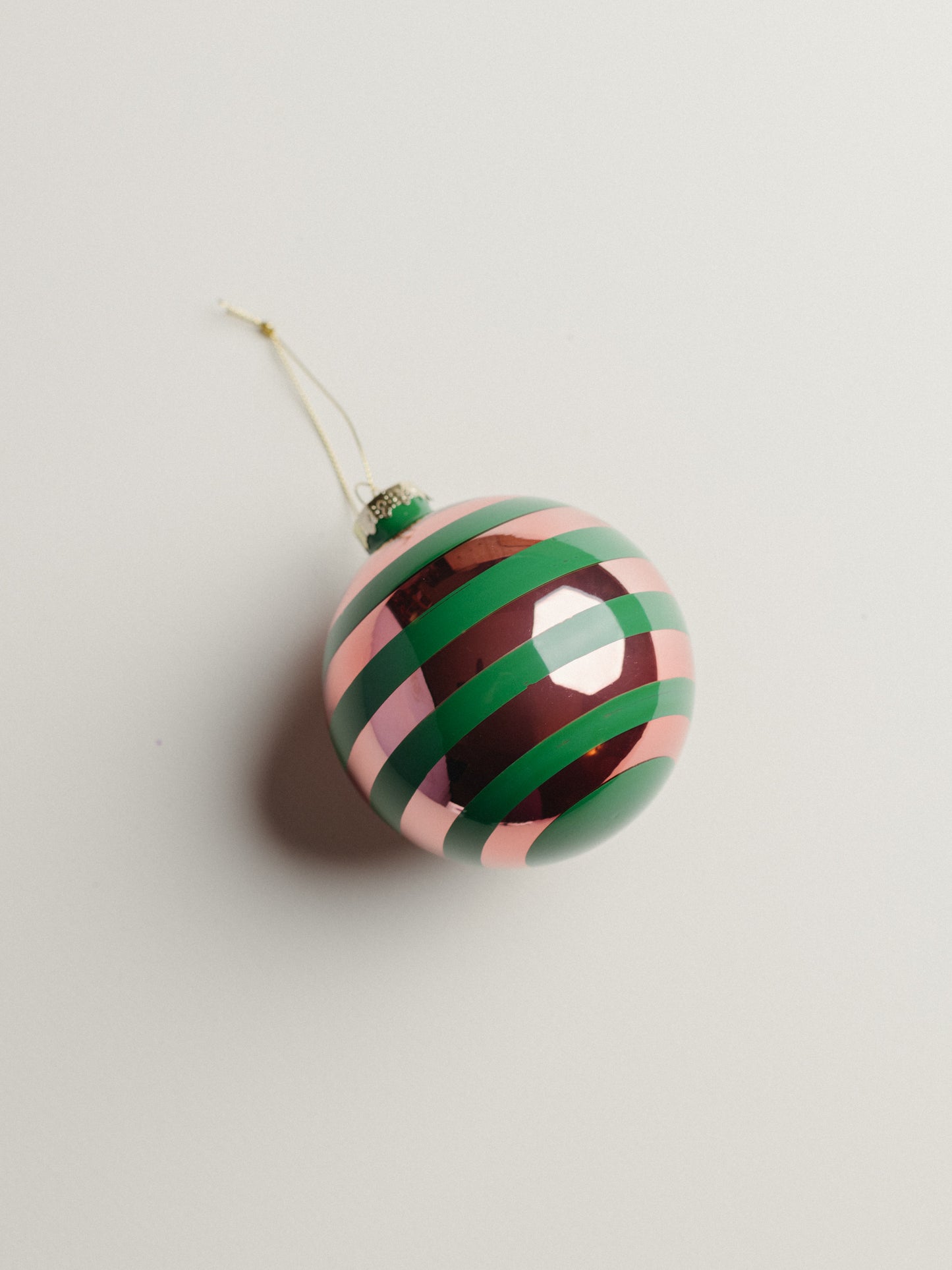 Large Stripey Baubles