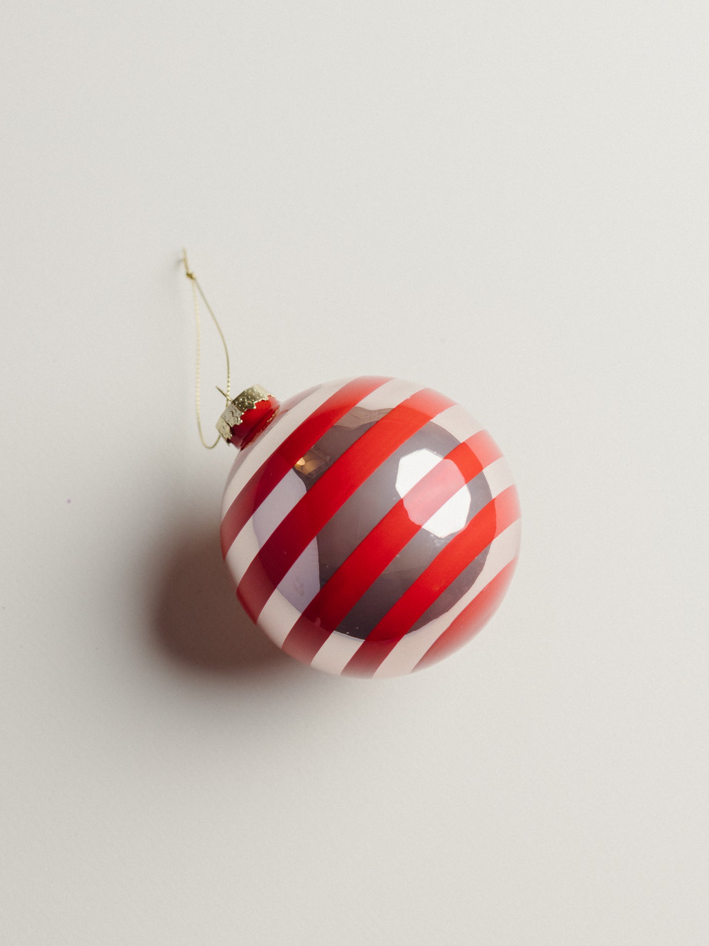 Large Stripey Baubles