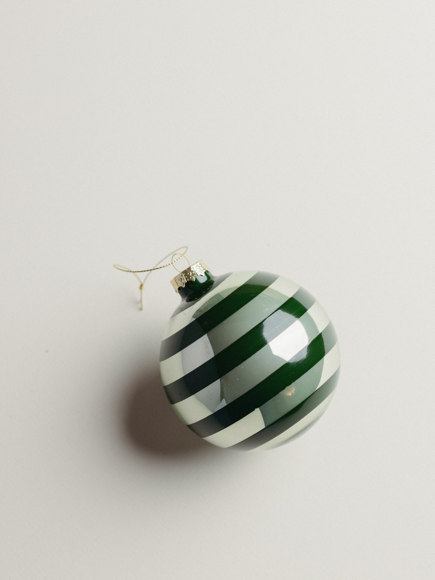 Large Stripey Baubles