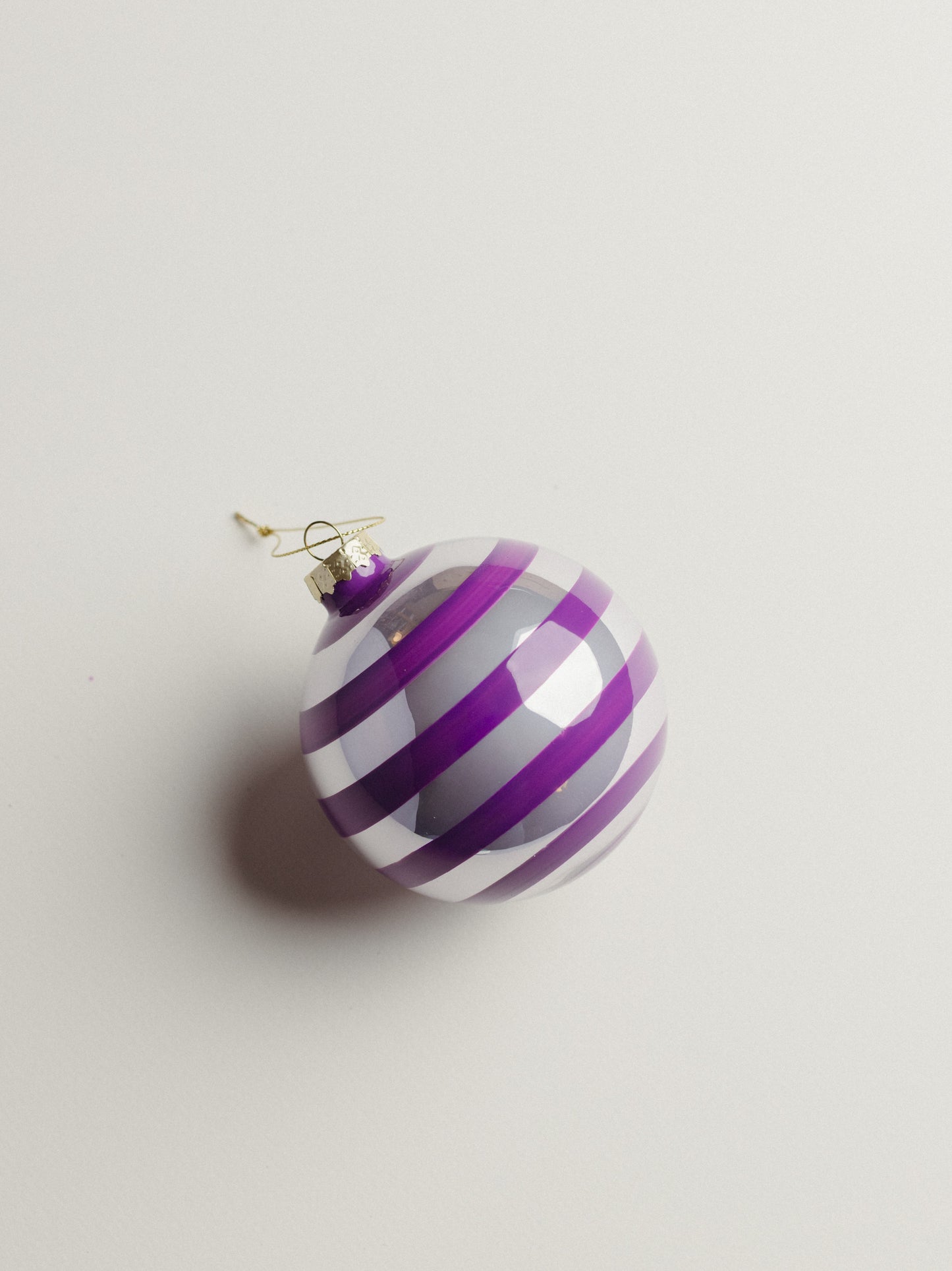 Large Stripey Baubles