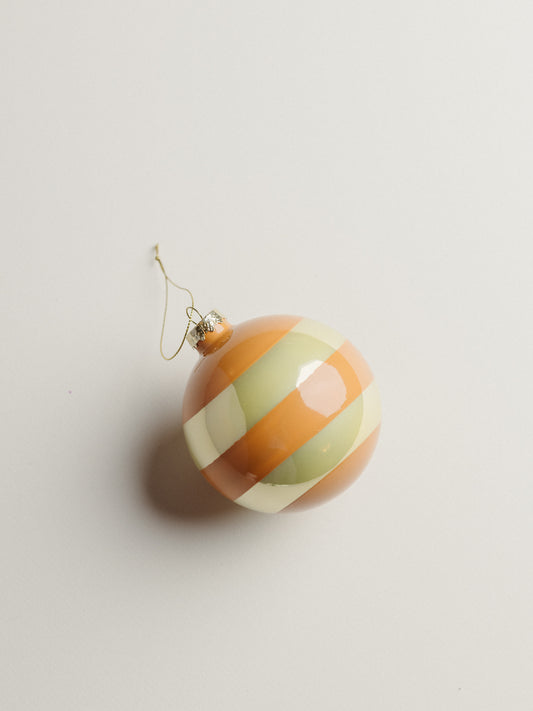 Small Stripey Baubles