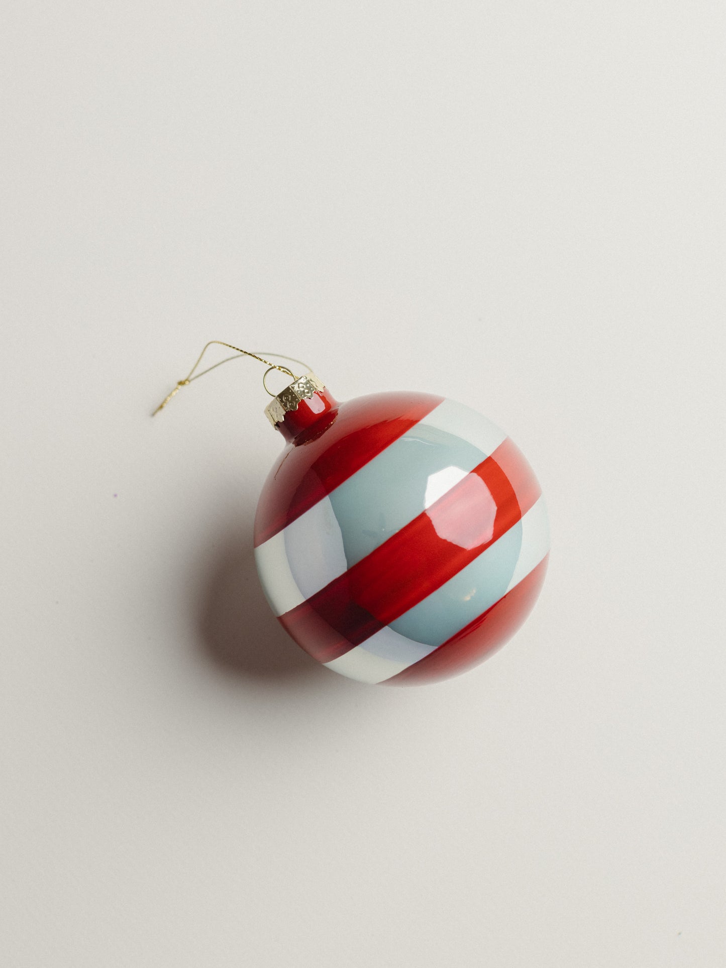 Small Stripey Baubles