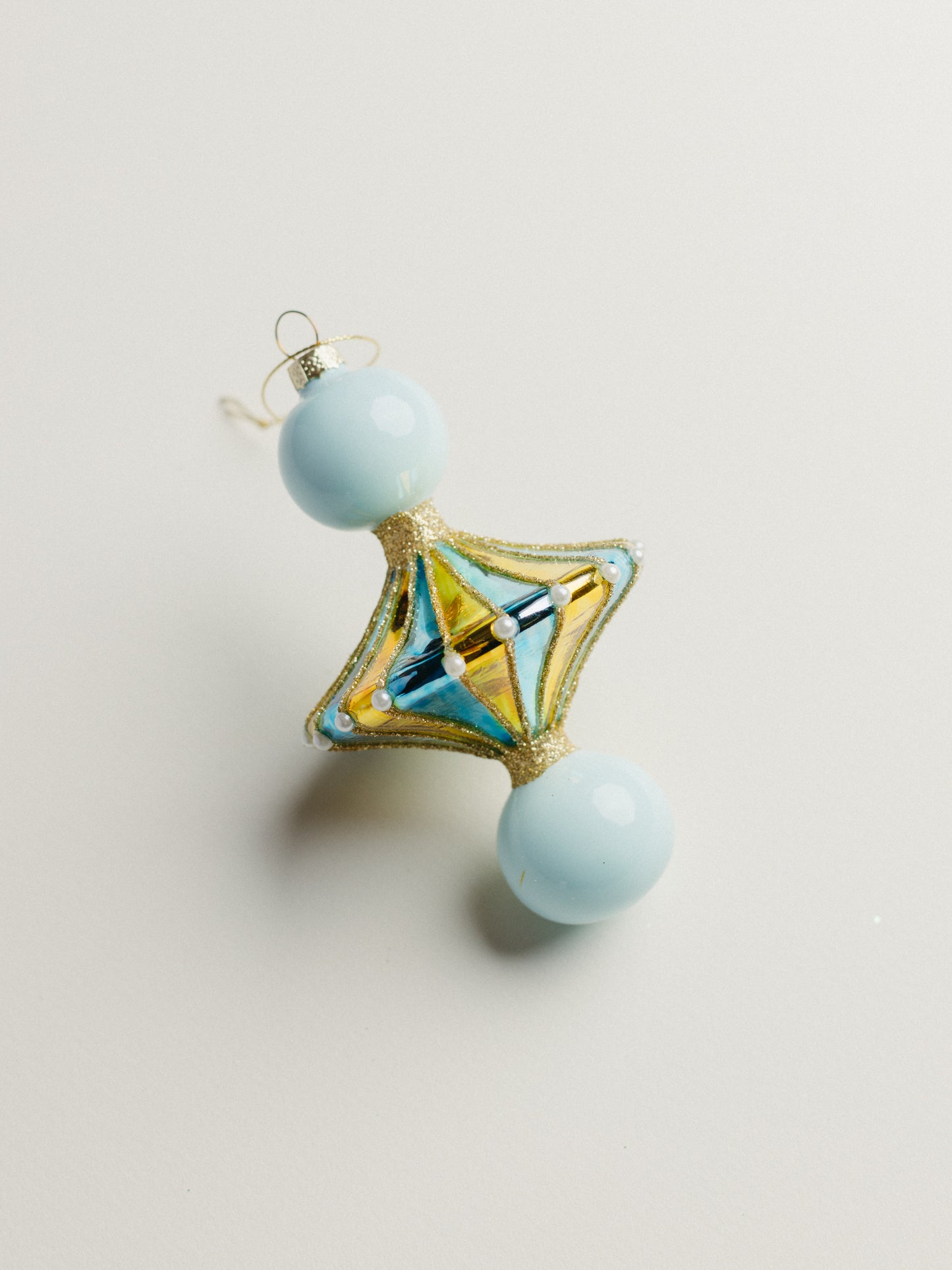 Merry And Bright Spindle Ornament