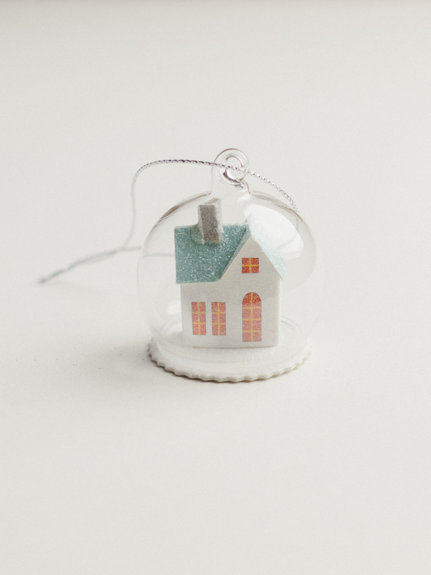 Mini Snow Globe Ornament