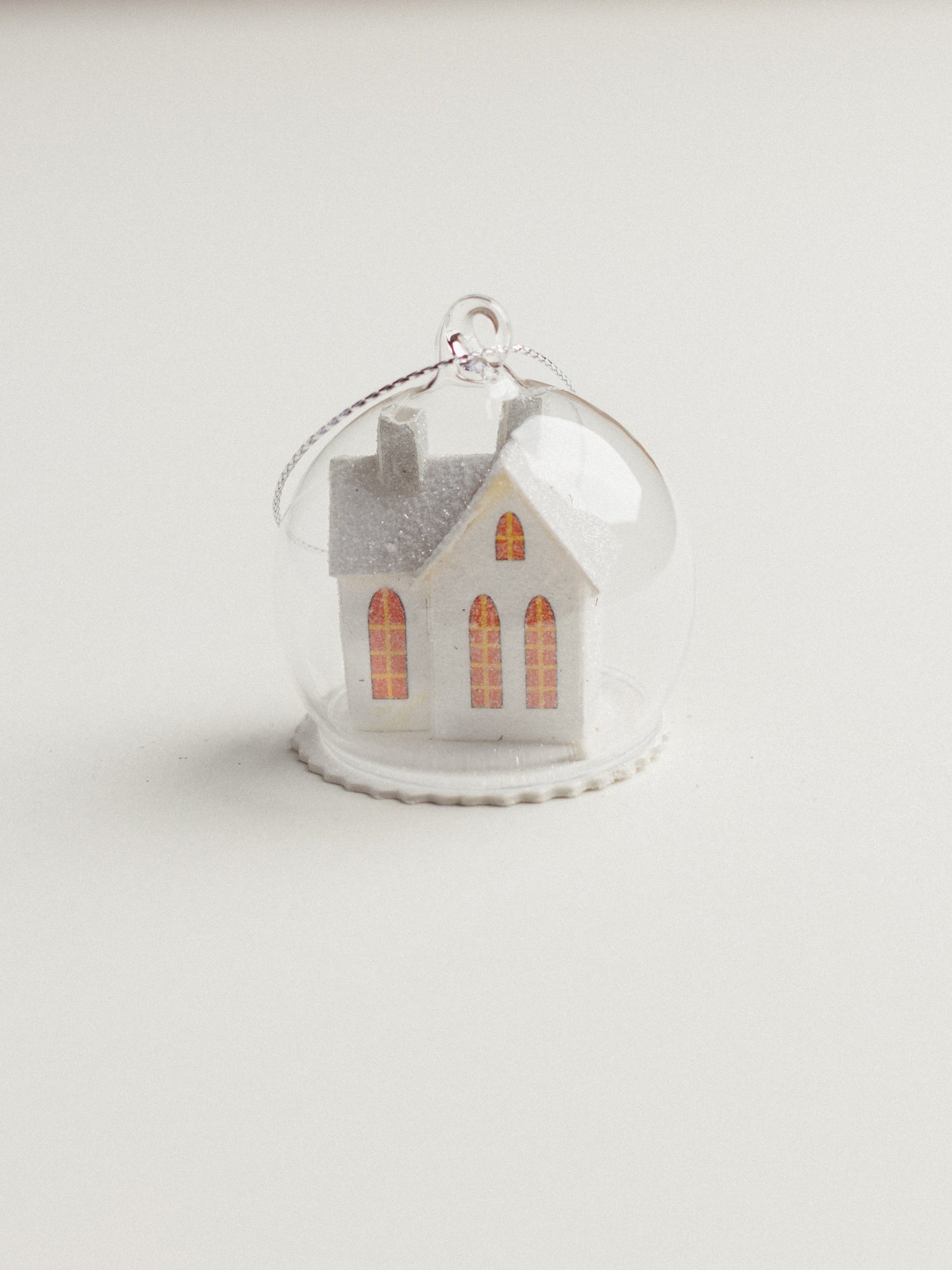 Mini Snow Globe Ornament