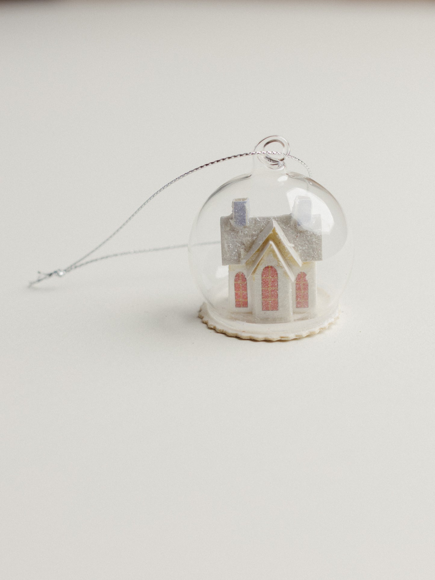 Mini Snow Globe Ornament