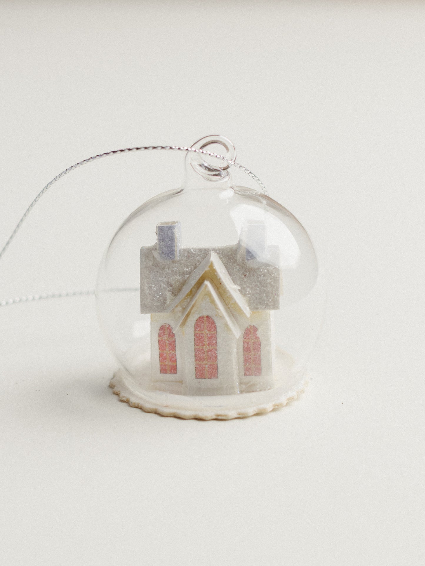 Mini Snow Globe Ornament