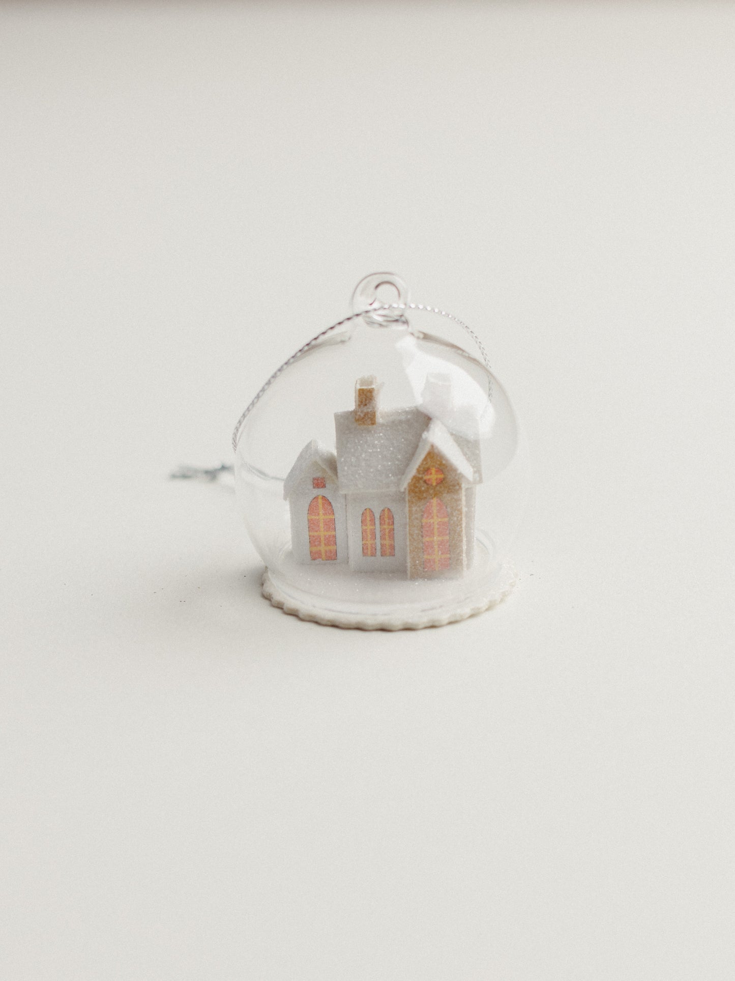 Mini Snow Globe Ornament