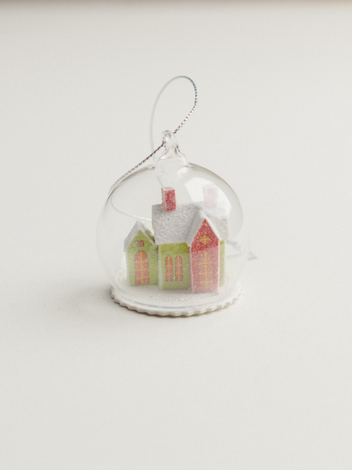 Mini Snow Globe Ornament
