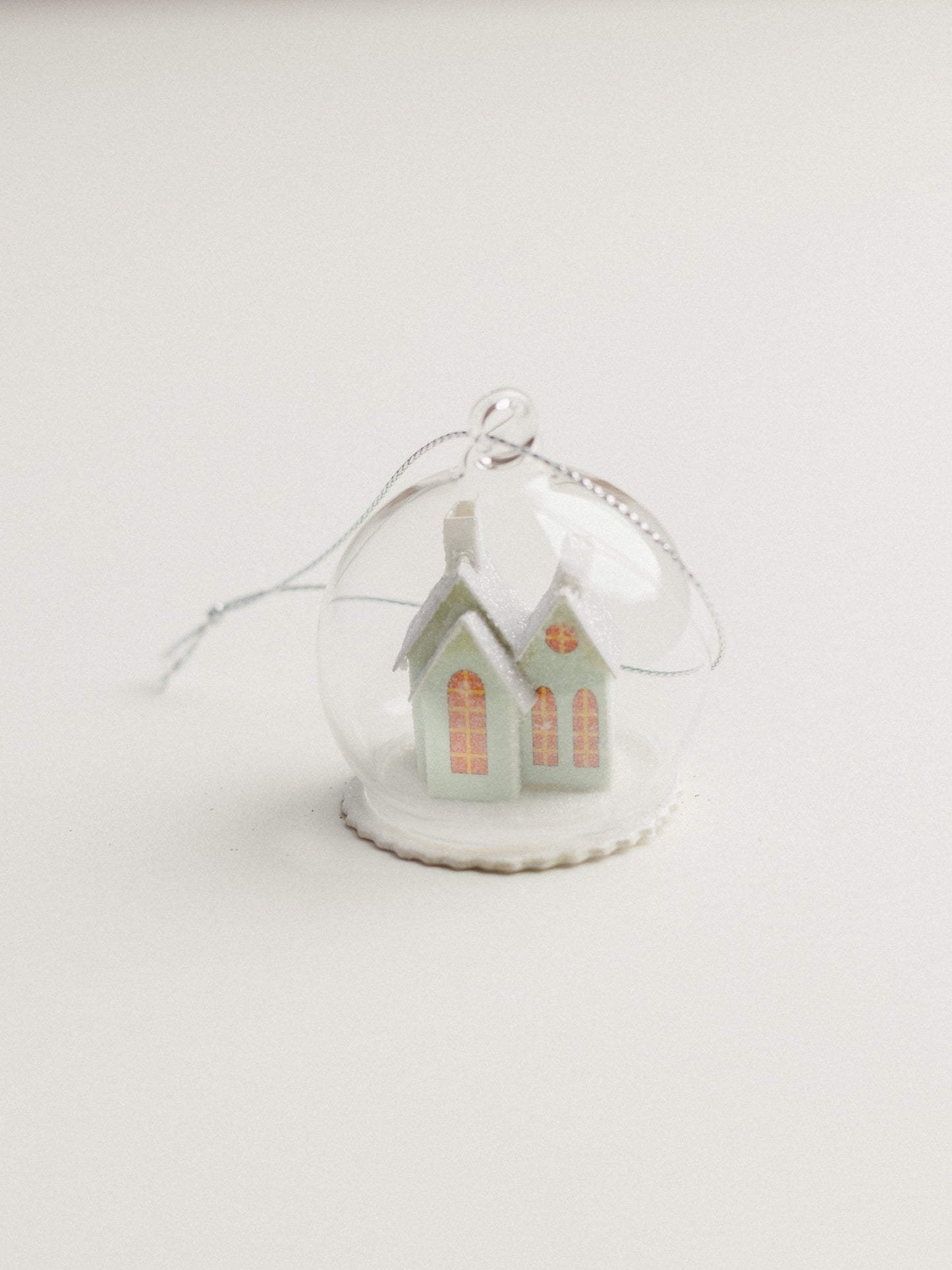 Mini Snow Globe Ornament
