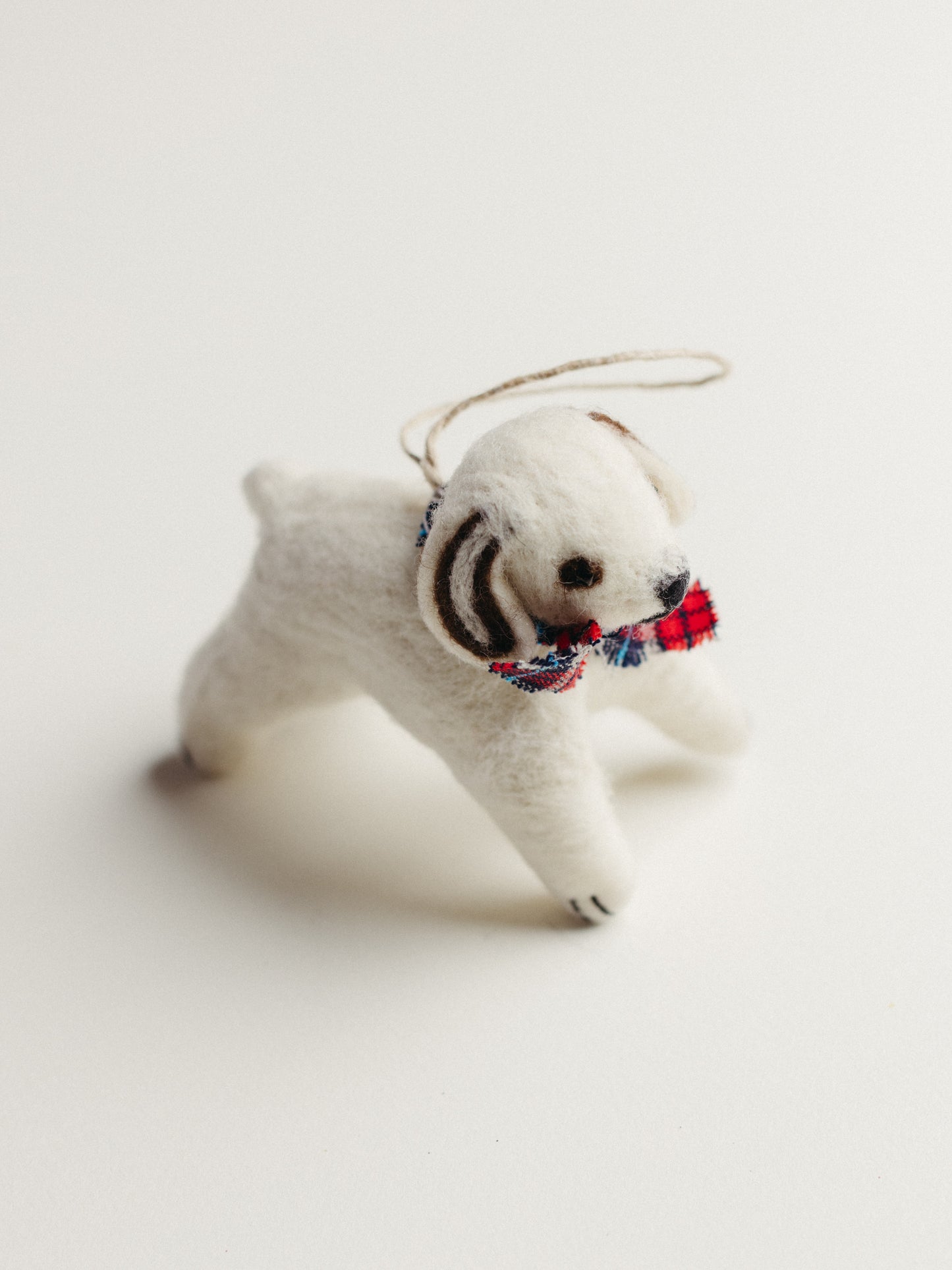 Festive Felt Dog Ornament