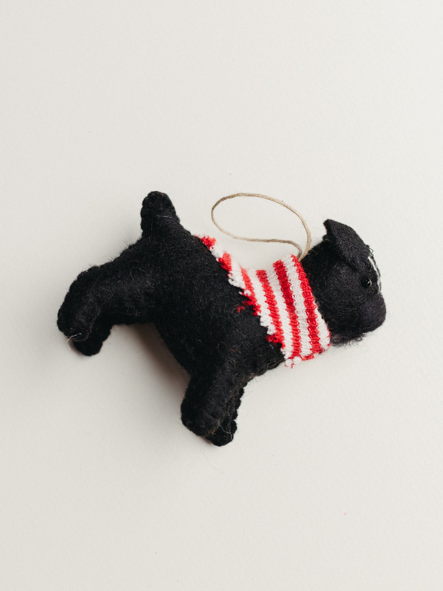 Festive Felt Dog Ornament
