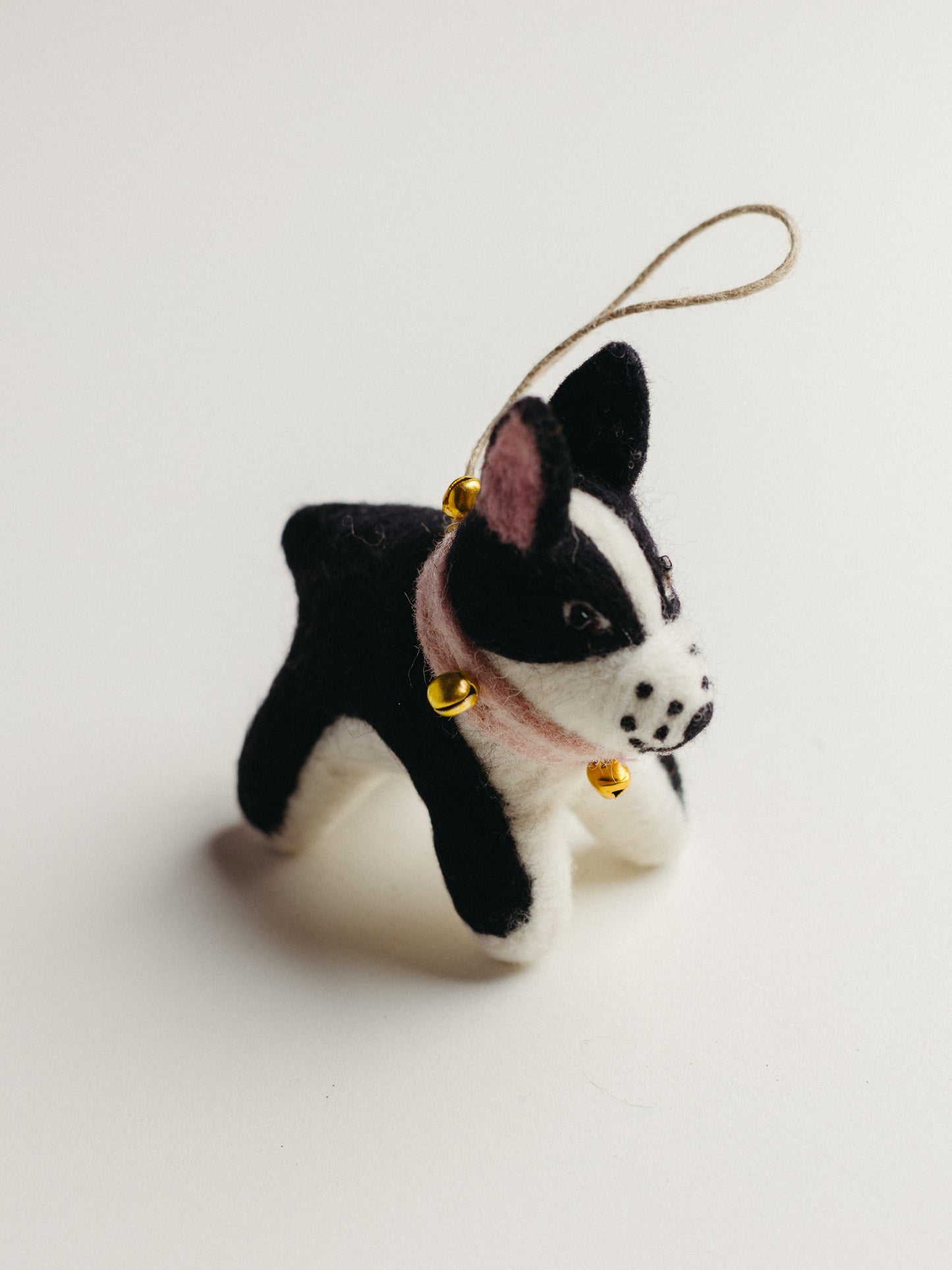 Festive Felt Dog Ornament